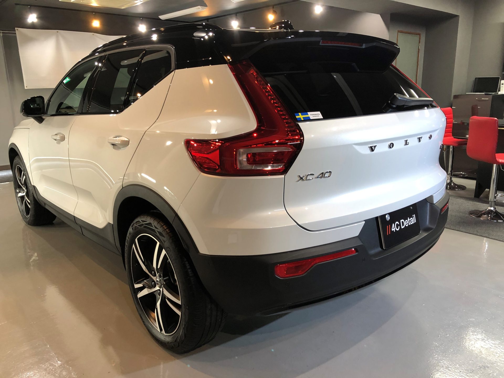 ボルボ XC40 ガラスコーティング　ナノクリスタルプロ